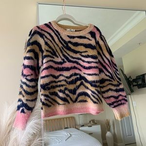 Severs style print sweater